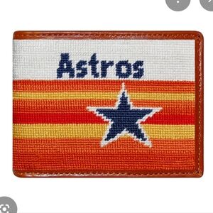 Smathers & Branson Astros Cooperstown Bifold Wallet NEW